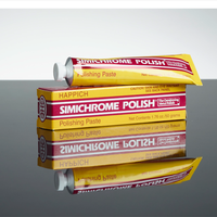 Pâte à polir métallique Happich Simichrome originale pour le chrome, l'aluminium, la restauration de motos et d'automobiles