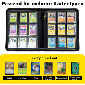 Carpeta de 9 Bolsillos con 14 Páginas Protectoras y 252 Fundas Individuales con Almacenamiento de Doble Cara - Product Image 6