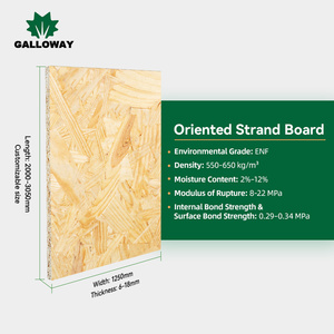 Mejor Precio Tablero <span class=keywords><strong>OSB</strong></span> 1220x2440mm 6/9/12/15/18mm Superficie Lijada ENF <span class=keywords><strong>OSB</strong></span>/2/3/4 Flakeboard Panel para Uso en Muebles - Product Image 2