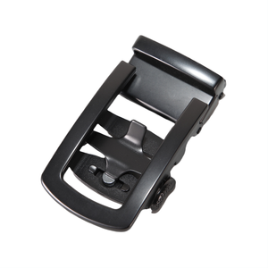 Hebilla automática de negocios de moda de liberación rápida con logotipo personalizado de alta calidad para cinturón de trinquete para hombres - Product Image 3