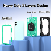 Funda Resistente con Correa para el Hombro, Carcasa Rígida de PC y Silicona para Tablet Xiaomi Redmi Pad Pro 12.1 Pulgadas POCO Pad 12.1 Pulgadas 2024