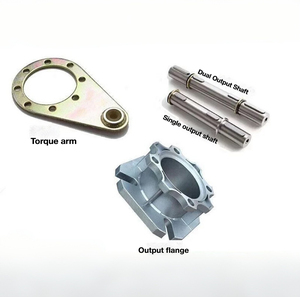 <span class=keywords><strong>Precio</strong></span> de fábrica Reductor de engranajes helicoidales autoblocante pequeño RV025 de aleación de aluminio con eje hueco y brida cuadrada IEC para micro AC/DC - Product Image 5