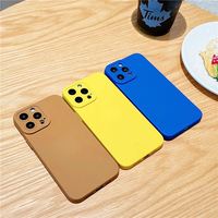 Vente flash 2023 - Nouvelle coque en silicone pour XIAOMI avec objectif d'appareil photo unique, coque de téléphone couleur bonbon pour REDMI 13 PRO/NOTE12PRO
