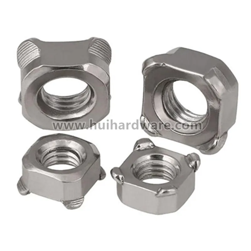 M3/4/5/6/8/10/12 Weld Nuts Hexagon Welding Nut A2 304 Stainless Steel DIN 929 
