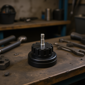 Adaptador de Montaje para Equipos de Vehículos FG 203 Op1, Plástico Negro con Vástago Metálico - Product Image 3