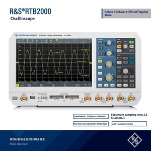 Osciloscopio Rohde & Schwarz RS High RTB2000, 2 Canales, Frecuencia de Muestreo de 2.5G, Pantalla Táctil Capacitiva, 390x220x152, Garantía de 365 Días - Product Image 2