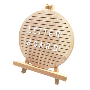 Panneau de lettres en bois non feutre, panneau de messages de grossesse, doux, décoration de la maison - Product Image 4