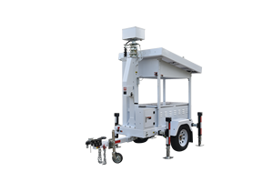 CCTV <span class=keywords><strong>Camera</strong></span> Trailer di động giám sát an ninh với kính thiên văn mast - Product Image 2