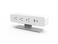 Barre d'alimentation modulaire OMNI avec ports USB, station d'alimentation de bureau industrielle pour la charge de plusieurs appareils de bureau