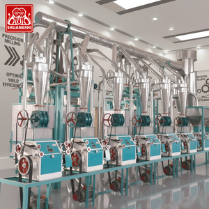 Machine à moudre le maïs à moyenne échelle, équipement complet de mouture de la <span class=keywords><strong>farine</strong></span> <span class=keywords><strong>d</strong></span>'<span class=keywords><strong>orge</strong></span> - Product Image 1