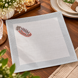 Serviettes en coton tissé réutilisables pour table à manger, cuisine, restaurant, café, hôtel, hôtellerie et service de table domestique - Product Image 2