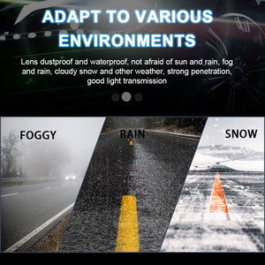 Accessori LELANPU, Fari per Moto 12V, Lente Fisheye in Vetro, Luce Fendinebbia per Auto, Proiettore Laser, Fari LED per Suzuki e <span class=keywords><strong>Peugeot</strong></span> - Product Image 3