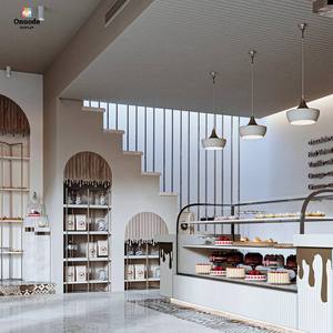 ออกแบบร้านชานมไข่มุกสไตล์คัสตอมสุดเก๋ |   เคาน์เตอร์บาร์แบบปรับแต่งได้พร้อมจอ LED แสดงผล โซลูชั่นร้านเครื่องดื่มทันสมัยแบบครบวงจร - Product Image 4