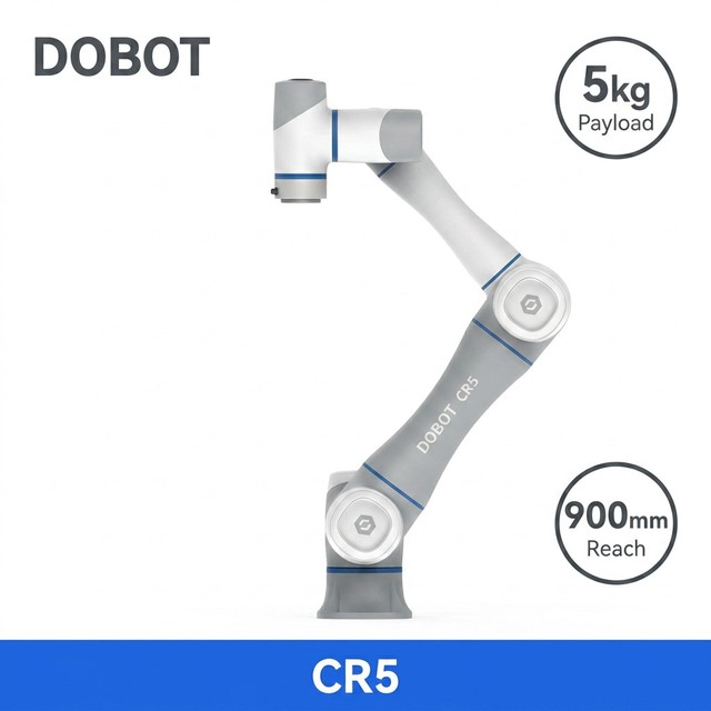CR5 Industrial Collaborative Robot Arm with Motor and PLC