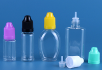 Stock en plastique contenant compte-gouttes médical souple bouteille couvercles de sécurité bon prix pour 5ml 15ml 30ml 50ml pour liquide pilule perfusion