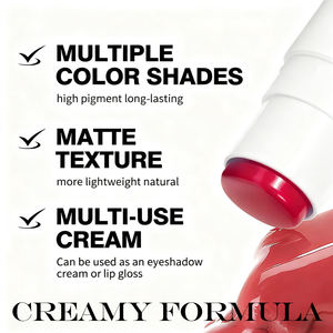 Cosmétiques Contour et <span class=keywords><strong>Blush</strong></span> en Stick, Enlumineur, Teinte Personnalisée pour les Lèvres et les Joues, Rebranding, Vegan, Maquillage Crème <span class=keywords><strong>Blush</strong></span>, Maquillage du Visage - Product Image 4