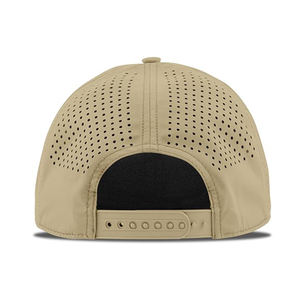 Özel 5-Panel lazer kesim beyzbol şapkası hızlı kuru su geçirmez yaz sporcu ağı şapka 100% Polyester el işlemeli meyve desen - Product Image 6