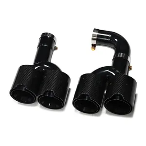 StarNav Pour X3 G01 X4 G02 2022+ Embout d'échappement de voiture quad modifié pour X3M X4M, embout de système d'échappement de pare-chocs - Product Image 1
