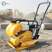 Compacteur à plaque vibrante manuel Xuanhua avec moteur Lifan/Honda, puissance 4 kW, garantie 1 an