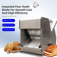 Machine de découpe de sacs carrés entièrement automatique, trancheuse à pain de mie