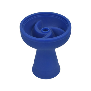 Vente en gros de bols à <span class=keywords><strong>chicha</strong></span> en silicone de 80 mm de diamètre |   Pot à <span class=keywords><strong>chicha</strong></span> triple vortex résistant aux hautes températures, en vrac, YunAng OEM - Product Image 3