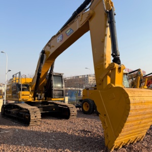 Excavadora Caterpillar 349A de segunda mano con pocas horas de uso, original de EE. UU., máquina excavadora grande de 49 toneladas para proyectos de canteras y movimiento de tierras - Product Image 1