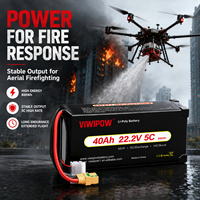 Baterai Semi Solid 6S 40000mAh 5C High Discharge untuk Paket Baterai Drone FPV Freestyle untuk Pesawat RC FPV Quadcopter