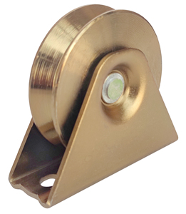Roue de porte coulissante robuste, roulement à gorge en V - Product Image 2