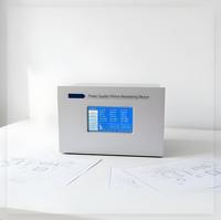 Analyseur de qualité d'alimentation, dispositif d'analyse harmonique industriel, capteur intelligent pour réseau électrique, surveillance de distribution triphasée RTOS GPS LV