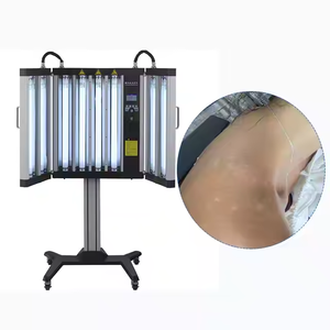 Half Cabin <span class=keywords><strong>UV</strong></span> Fototerapia KN-4002B1 311nm Banda estreita UVB Ultravioleta Terapia Máquina para Vitiligo Psoríase <span class=keywords><strong>Eczema</strong></span> - Product Image 1