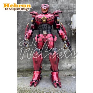 Disfraz de Robot <span class=keywords><strong>Robocop</strong></span> con Patas de Zancos, Talla Adulto, Realista, 3 Metros de Altura, para Eventos y Fiestas - Product Image 1
