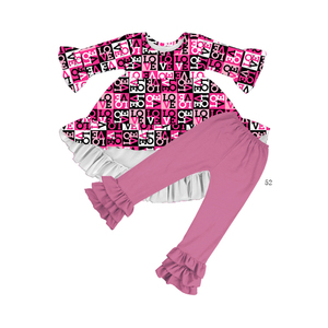 Ensembles de vêtements pour petites filles de 1 an, vente en gros, vêtements à la <span class=keywords><strong>mode</strong></span> pour petites filles, pour enfants de 5 ans, - Product Image 5