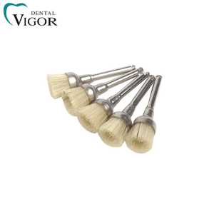 Cepillo de Pulido Dental Profiláctico, 100 Unidades/Caja, Tipo Cuenco con Cerdas, Desechable, para Limpieza Bucal, Materiales y Equipos Dentales - Product Image 3