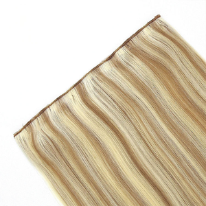 Extensiones de Cabello Humano Natural Invisible Secret Fish Wire de 14-20 Pulgadas, Ajustables, con Clips Seguros, de Una Sola Pieza - Product Image 4