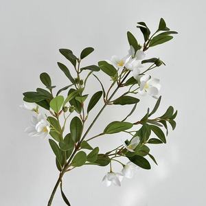 Plantas Verdes Simuladas, Flores Artificiales, <span class=keywords><strong>Myrtus</strong></span> Chino, Ikebana, Plantas Decorativas de Hojas, Materiales Florales, Decoración del Hogar - Product Image 6
