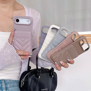 Funda de Lujo para Google Pixel 10P Card 10VI, Diseño de Piel de Lichi, Incluye Soporte para Teléfono, Funda Trasera para <span class=keywords><strong>Sony</strong></span> Pixel 9A, Fabricada en PU - Product Image 1