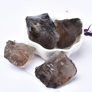 Piedras de Cuarzo Ahumado Crudo al por Mayor, Espécimen de Cristal Natural Marrón para Regalos Navideños, Colección de Minerales y Manualidades - Product Image 3