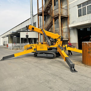 소형 크롤러 크레인 무선 원격 제어 자체 추진 5 톤 및 8 톤 스파이더 크레인 - Product Image 6