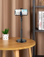 Support de téléphone portable réglable pour bureau, idéal pour les influenceurs en direct