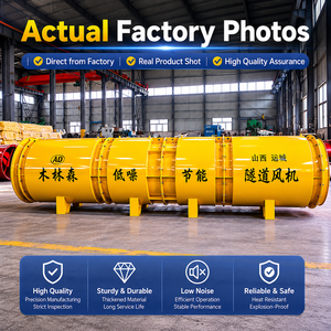 พัดลมแบบแกนหมุน SDF (D) สำหรับงานก่อสร้างอุโมงค์ 380V ใบพัดเหล็กหล่อ แบบตั้งพื้น ใช้ไฟ AC สำหรับใช้ในบ้าน OEM/ODM คุณภาพสูง - Product Image 1