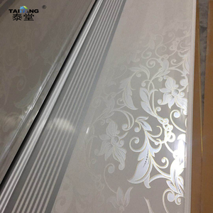 Hoja de arce <span class=keywords><strong>Plafon</strong></span> Techo Oficina <span class=keywords><strong>20Cm</strong></span> Buena calidad Paneles de pared de madera Panel de techo de Pvc para Mauricio - Product Image 2