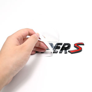 ตัวป้ายสติกเกอร์แบบมีกาวในตัวโลโก้โครเมี่ยม3D ออกแบบได้ตามที่ต้องการสำหรับตก<span class=keywords><strong>แต่ง</strong></span>ตัวประตูรถเป็นของขวัญ - Product Image 2