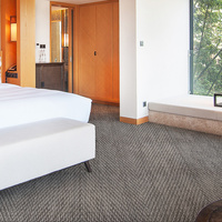 YIKE Braune PVC-Gewebte Vinyl-Bodenbeläge Teppichfliesen für Gewerbe, Heim und Hotel Dekoration Wasserdicht Schimmelresistent Feuerfest
