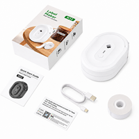 Imprimante d'étiquettes thermiques portable mini de 0,5 pouce pour papier de 15 mm, 203 DPI, pour agenda