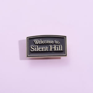 Horrors piel "Willkommen bei Silent Hill" Emaille Pin Coole Anime Spiel Brosche, Revers/Rucksack Abzeichen, Modeschmuck Geschenke für Freund - Product Image 4