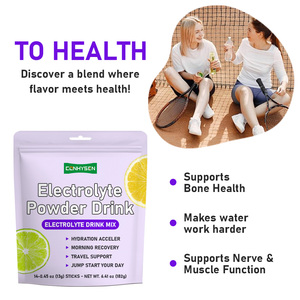 Polvere Elettrolitica di Alta Qualità ODM OEM con Acido Pantotenico, Integratore per il Recupero Mattutino e il Viaggio - Product Image 2