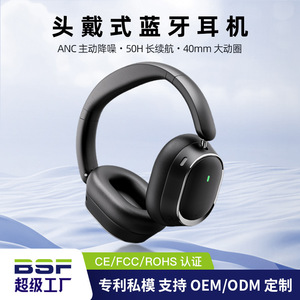 Auriculares Inalámbricos BsiNFn Over-Ear con Bluetooth 6.0, Cancelación de Ruido ANC y ENC, Cómodos para Juegos - Product Image 5