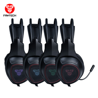Envirovent logotipo personalizado Hg16 Rgb luz Led controlador de Software de Control de Audio cable Usb de 50 Mm en la oreja auriculares para juegos