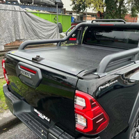 Couverture de hayon en alliage d'aluminium dur avec serrure à code pour Toyota Hilux Revo/Vigo/Rocco/TRD/Rogue 2020