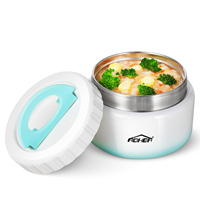 Thermos à soupe pour aliments chauds, enfants, sous vide, étanche, en acier inoxydable, à large ouverture, isotherme, pour le bureau, l'école, les voyages, l'extérieur